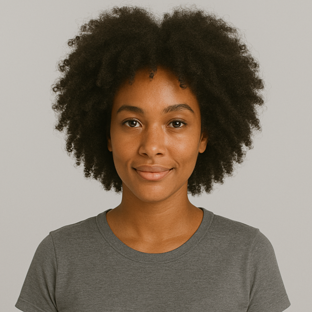 Cheveux frisés