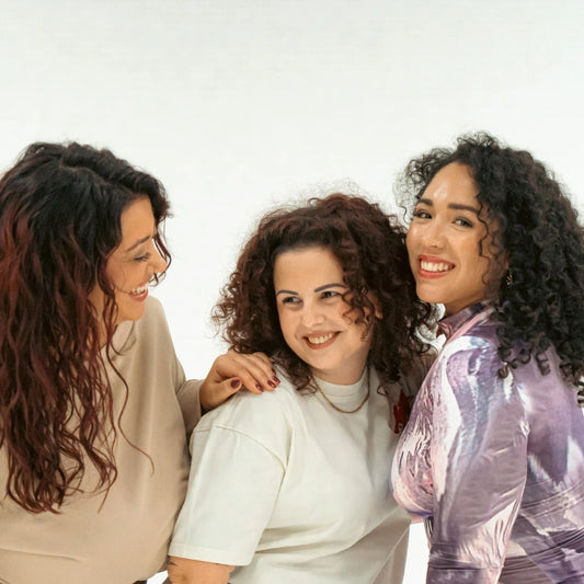 All types of curly hair